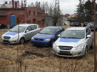 Illustration for article titled Police car graveyard